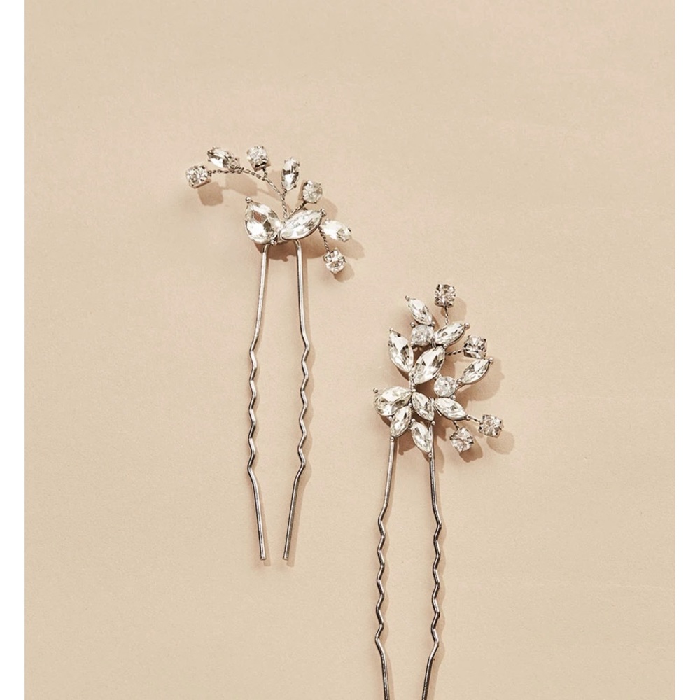 COPY - Hudson hair pins (bridal) set of two